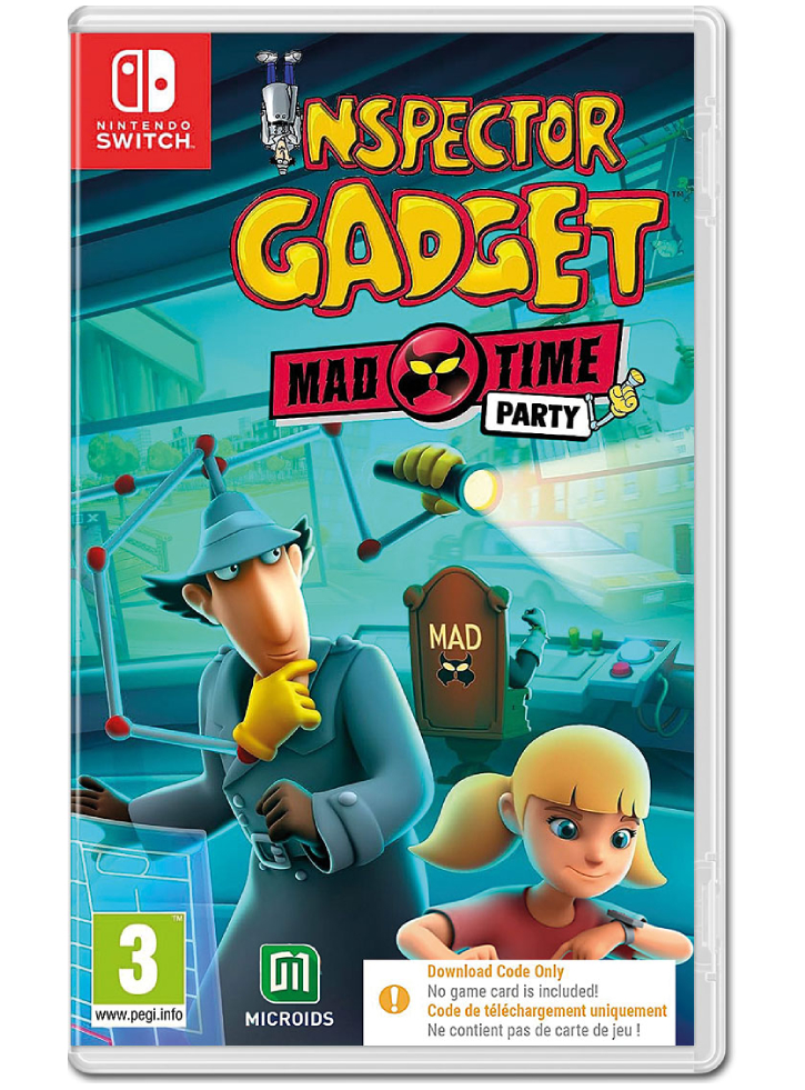 Inspector Gadget Mad Time Party (code In Box)