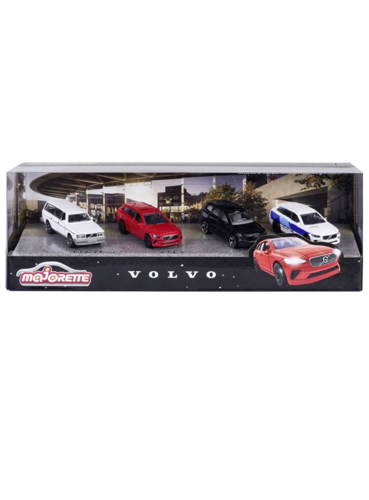 Majorette Premium Cars Volvo 4 Pieces Giftpack (212057615sd1)