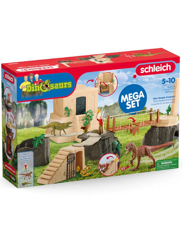 Schleich Dino Temple Conquest Mega Set (42656)