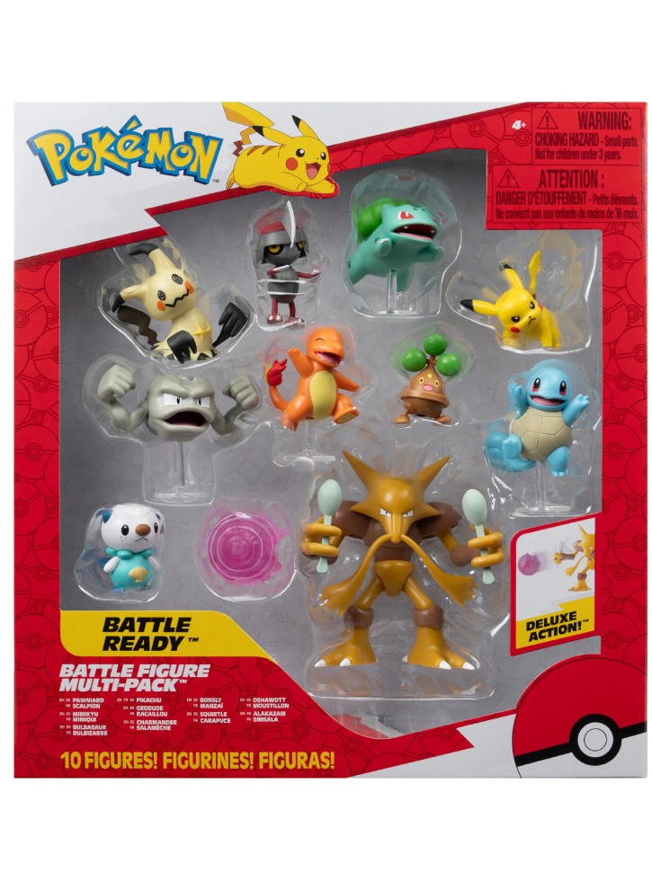 Pokemon Battle Figure 10 Pc (pkw4118)