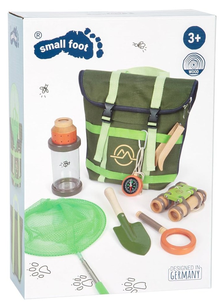 Small Foot Backpack Nature Scientist With Equipment (i-sf12336)