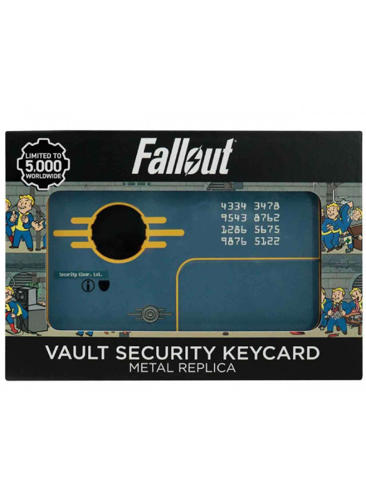 Fallout Vault Security Keycard Replica