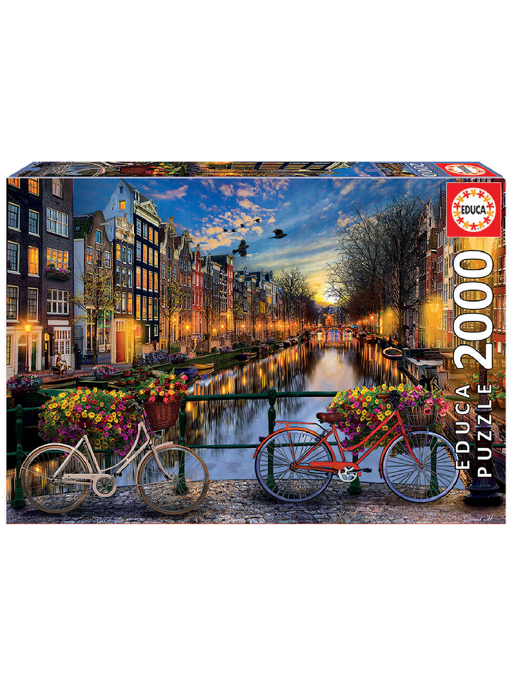 Educa Puzzle 2000 Amsterdam (017127)