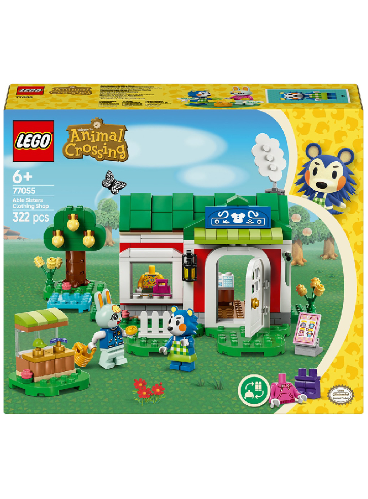 Lego Animal Crossingtm Able Sisters Clothing Shop (77055)