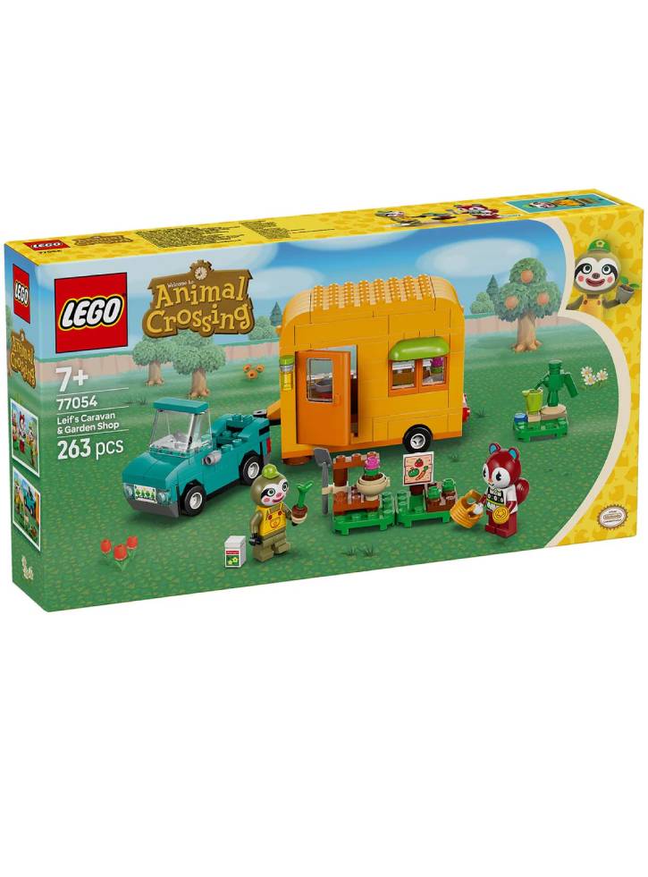 Lego Animal Crossingtm Leif\'s Caravan & Garden Shop (77054)