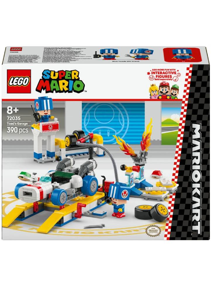 Lego Super Mariotm Mario Karttm Toad\'s Garage (72035)