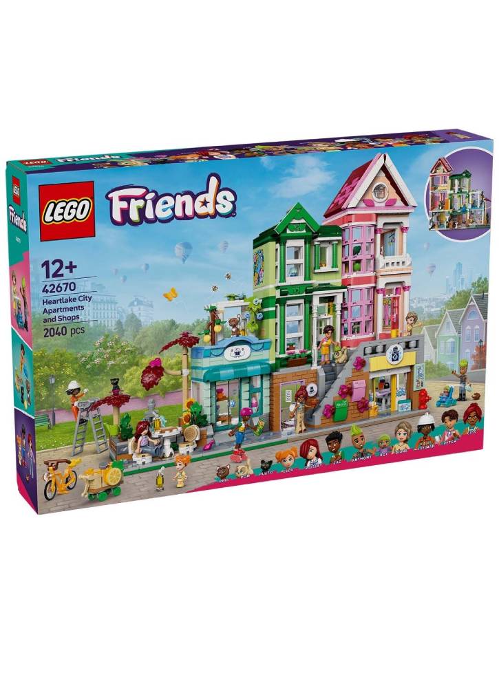 Lego Friends Heartlake City Apartments And Stores (42670)