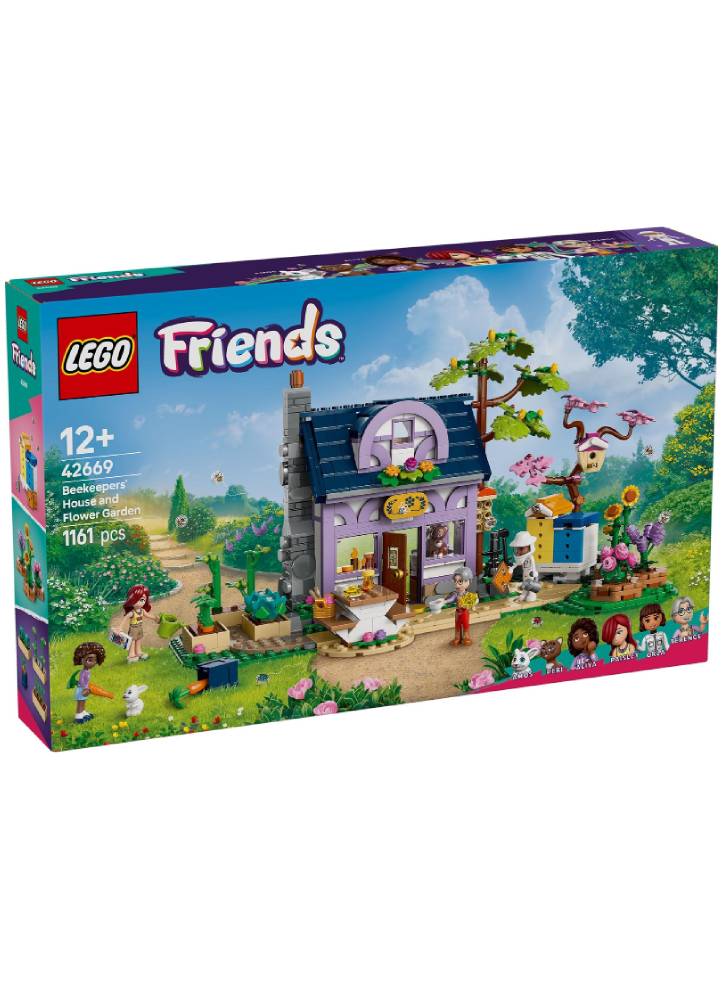 Lego Friends Beekeepers\' House And Flower Garden (42669)