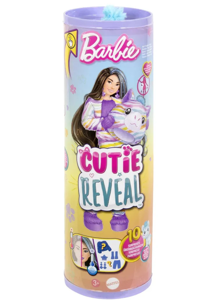 Barbie Cutie Reveal Color Dreams Zebra (960-2479)