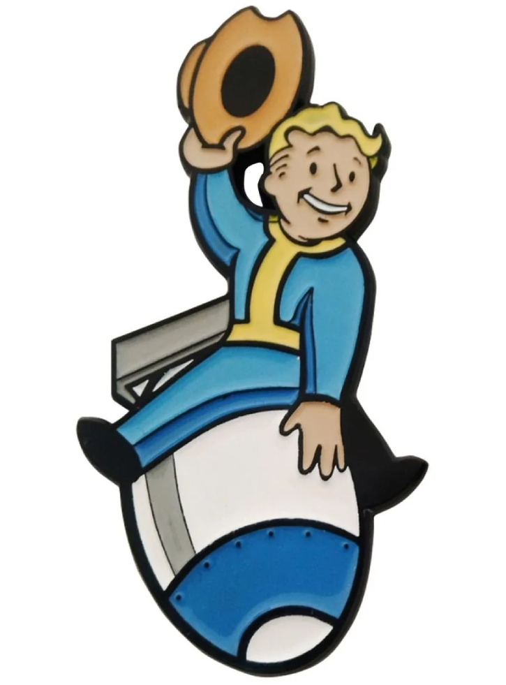 Fallout Limited Edition Vault Boy Pin Badge
