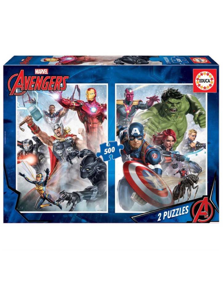 Puzzle 2x500 Avengers (80-17994)