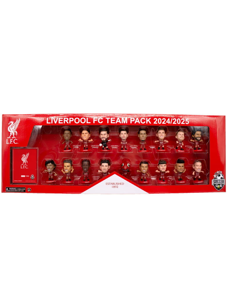 Soccerstarz Liverpool Team Pack 17 Figure (2024/25 Version)