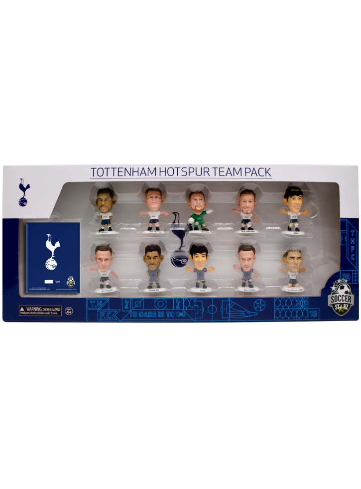 Soccerstarz Spurs Team Pack 10 Figure (2024/25 Version Classic Kit)