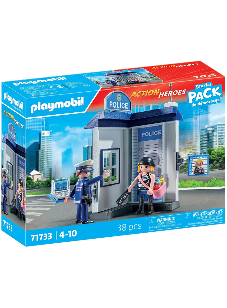 Playmobil Starter Pack Police Room (71733)