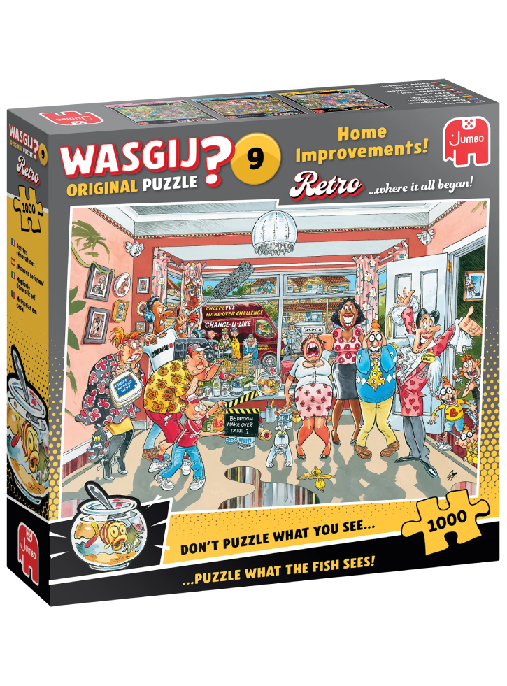 Wasgij Retro Orginal #9 Home Improvements 1000 Pieces