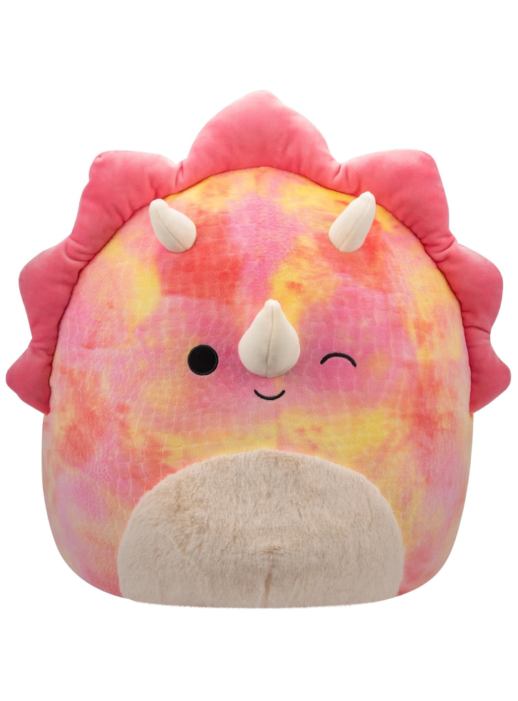 Squishmallows Plush W19a Trinity Triceratops 40cm (sqjw1619a)