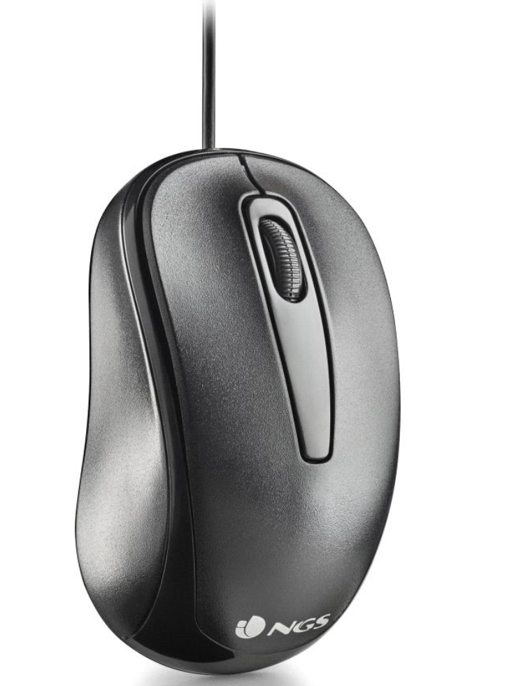 Ngs Mouse Easy Delta 1200dpi Black