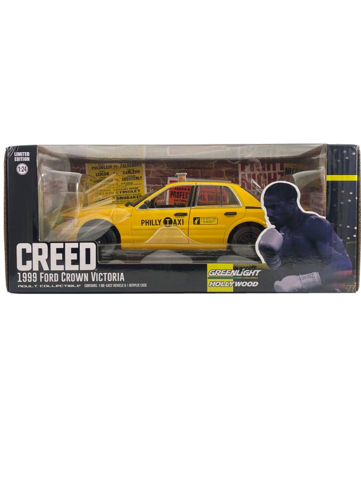 Greenlight Collectibles 1/24 Creed (2015) 1999 Ford Crown Victoria Philly Taxi