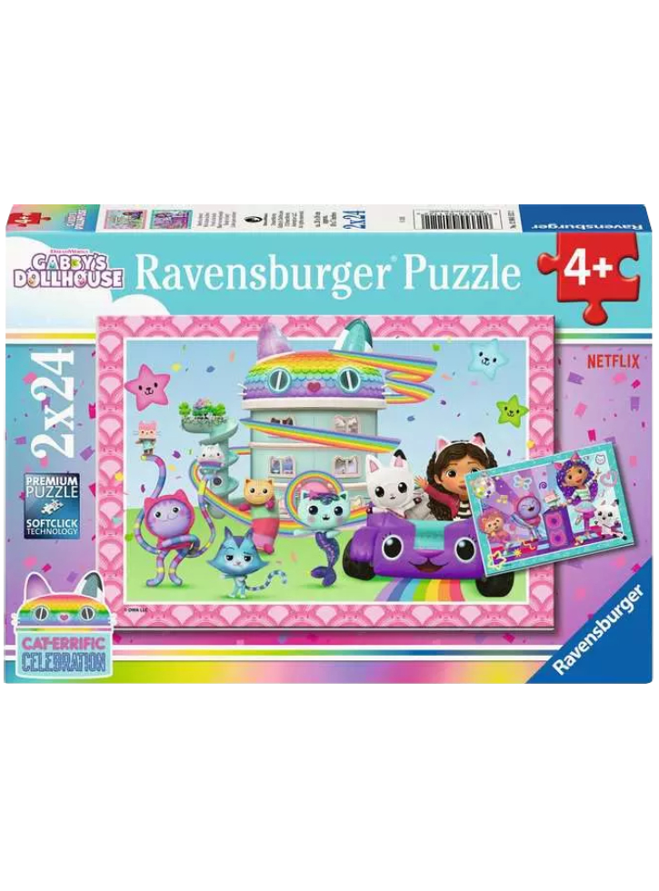 Ravensburger Gabby\'s Dollhouse 2x24pcs (12004112)