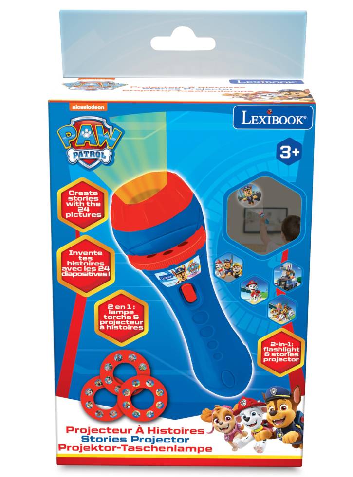 Lexibook Paw Patrol Stories Projector And Torch Light (ltc050pa)