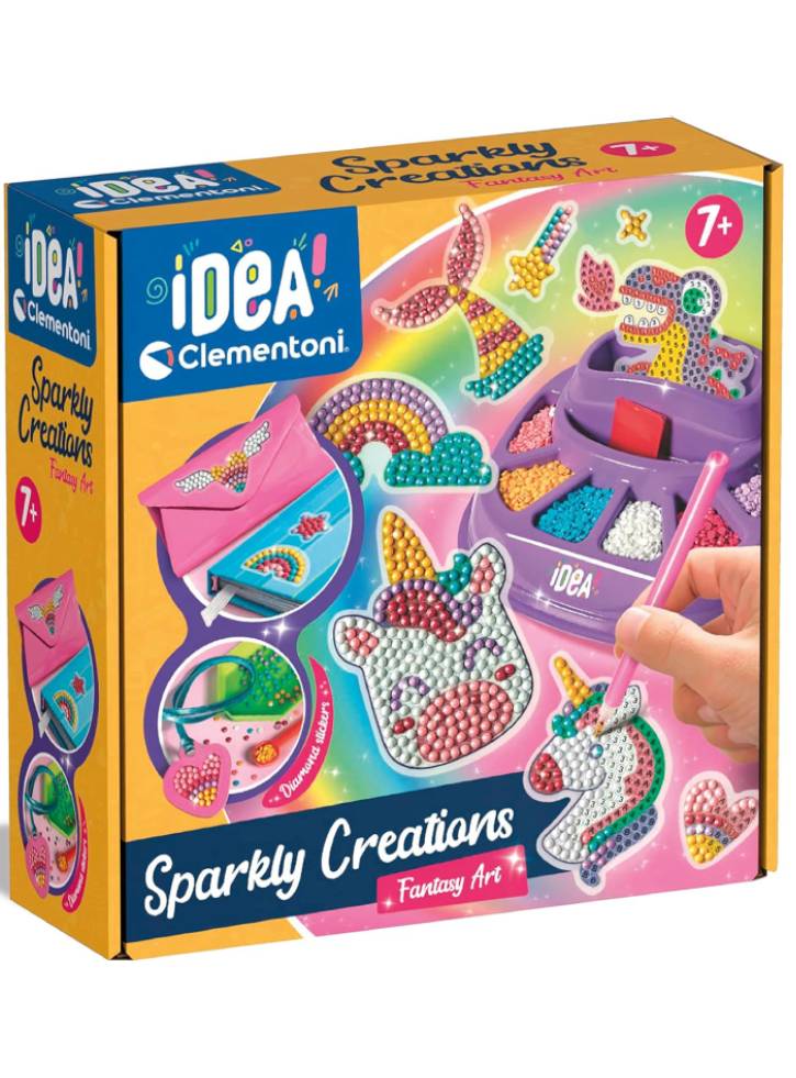 Clementoni Sparkly Creations Fantasy Art (i-18746)