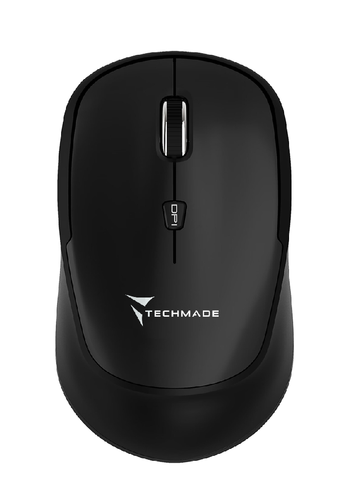 Techmade Mouse Wireless Tm-xj35 Black