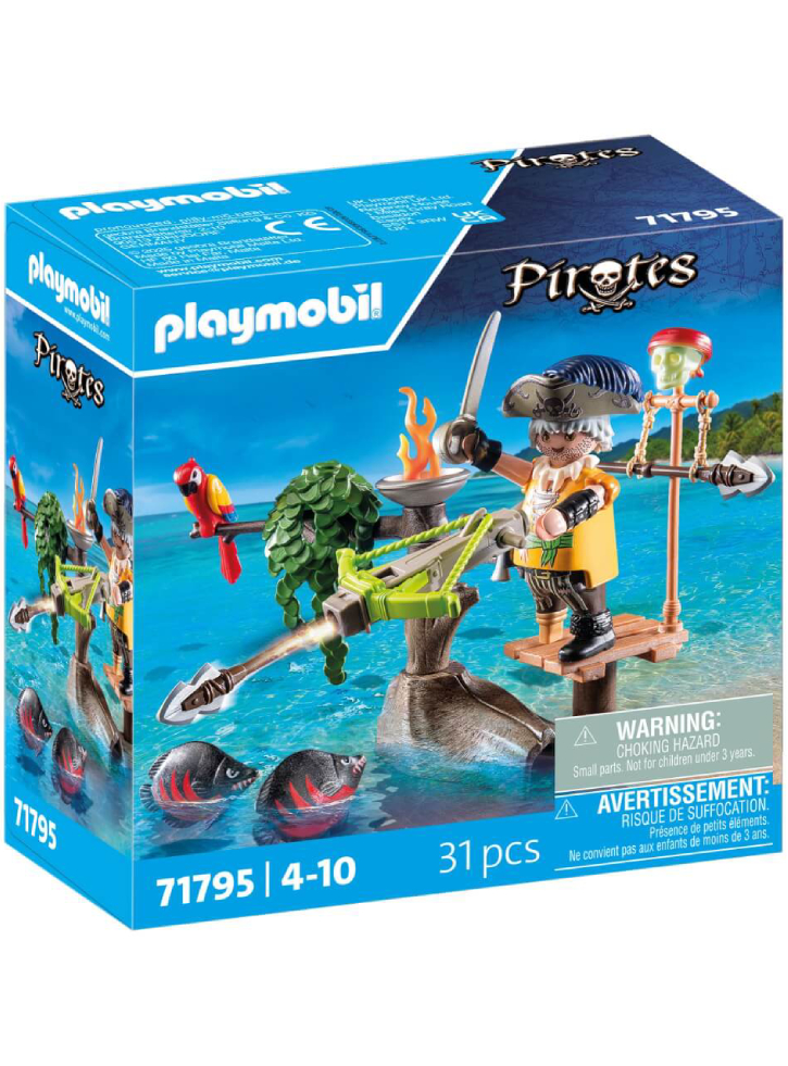 Playmobil Pirate With Ballista (71795)