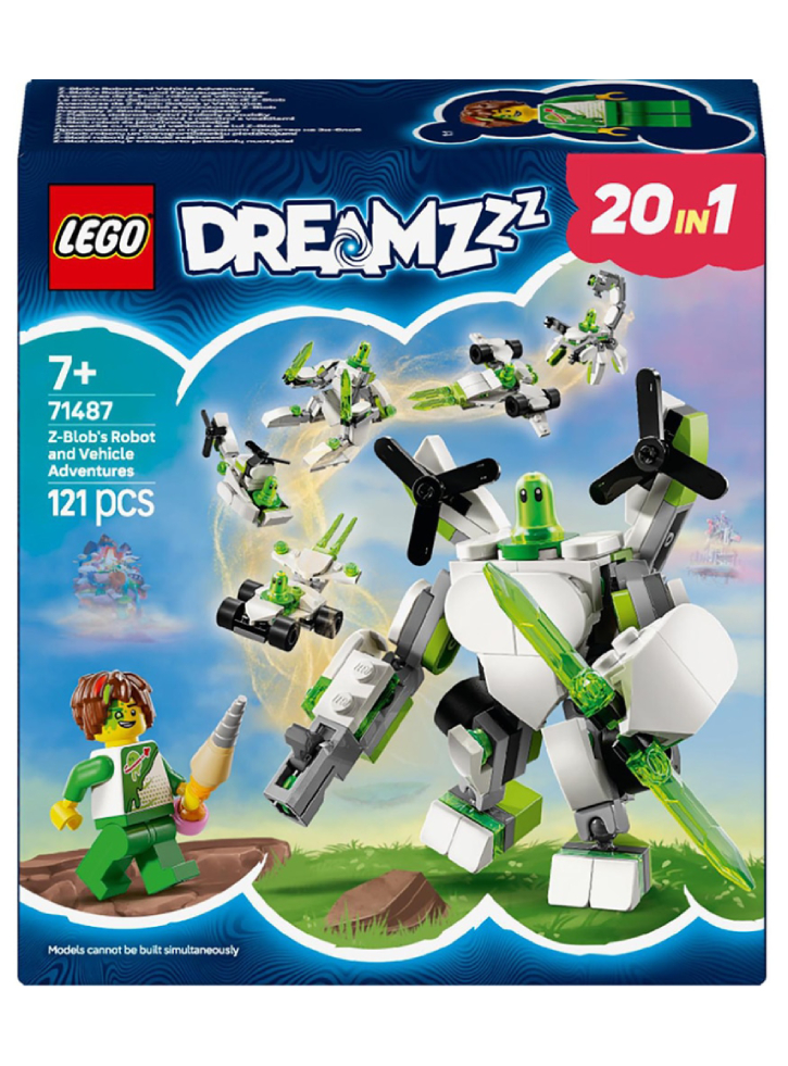 Lego Dreamzzz Z-blob\'s Robot And Vehicle Adventures (71487)