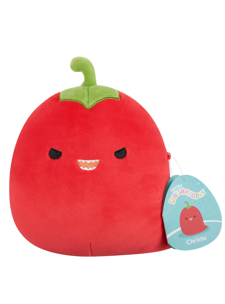 Squishmallows Plush P22 Christo Red Chili Pepper 19cm