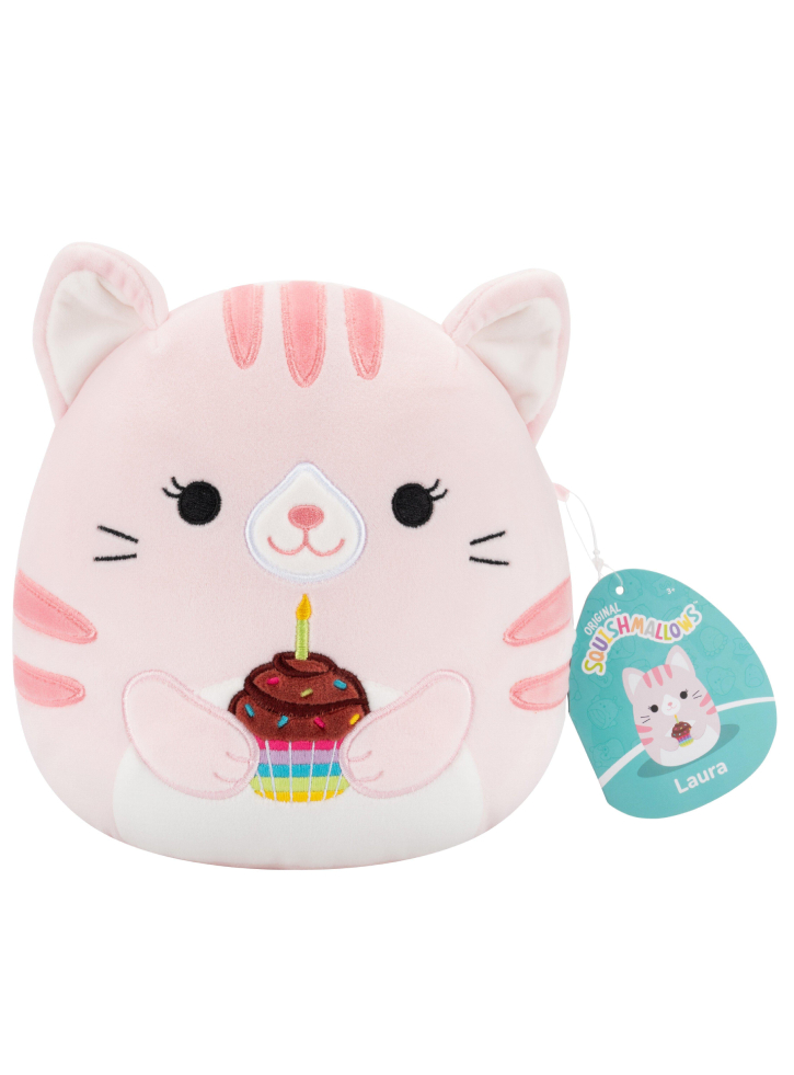 Squishmallows Celebration Plush Laura Cat 19cm