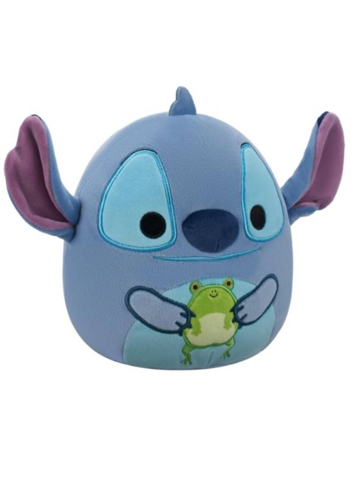 Squishmallows Plush Disney Stitch Holding Frog 20cm