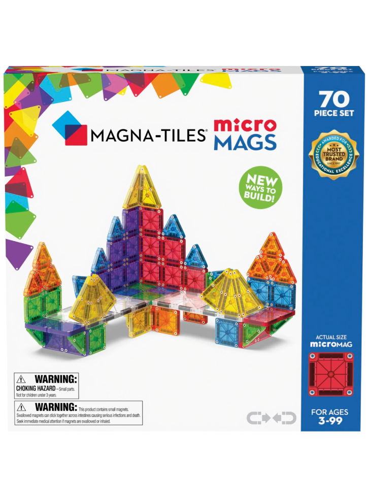 Magna-tiles Micromags 70pcs (90296)