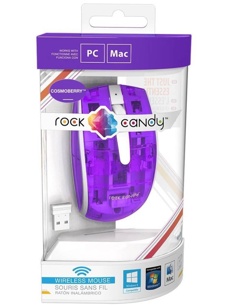 Rock Candy Wireless Mouse Cosmoberry