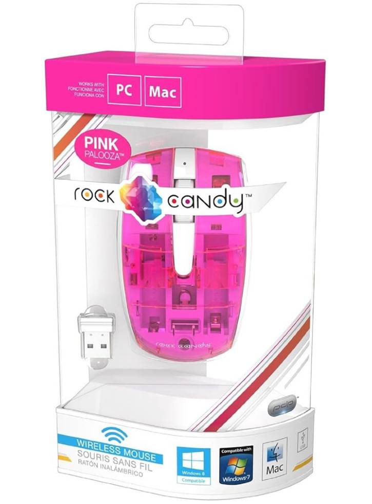 Rock Candy Wireless Mouse Pink Palooza