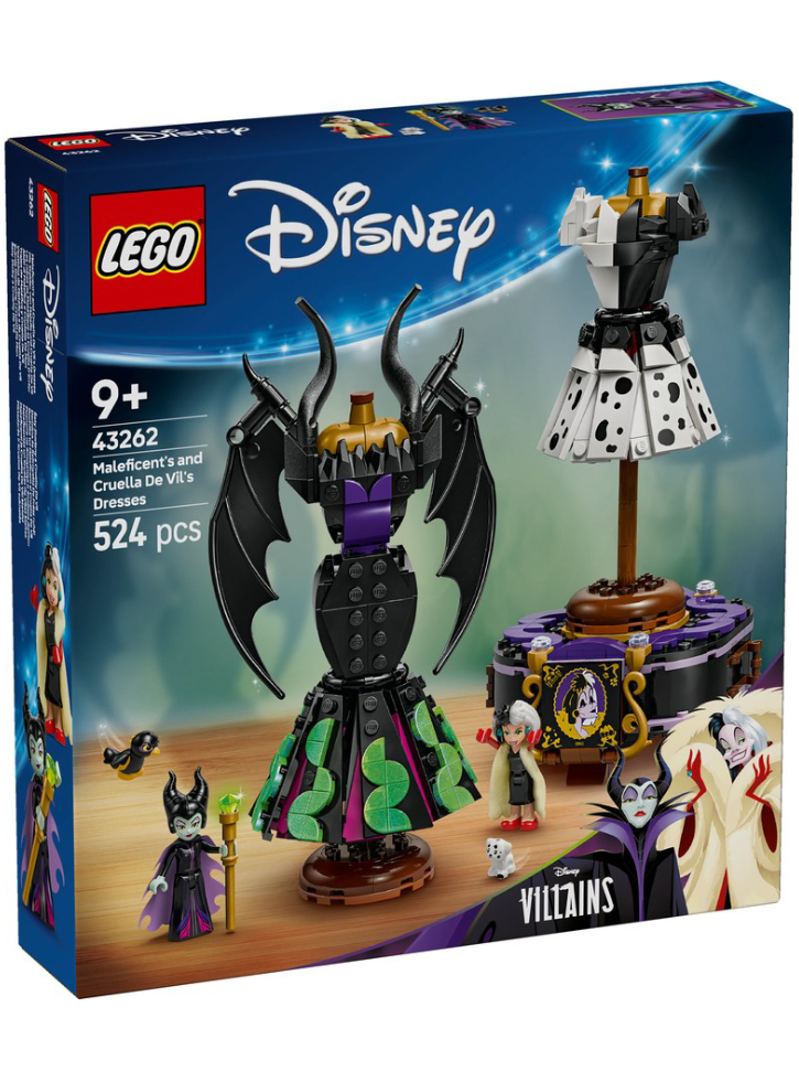 Lego Disney Classic Maleficent\'s And Cruella De Vil\'s Dresse (43262)