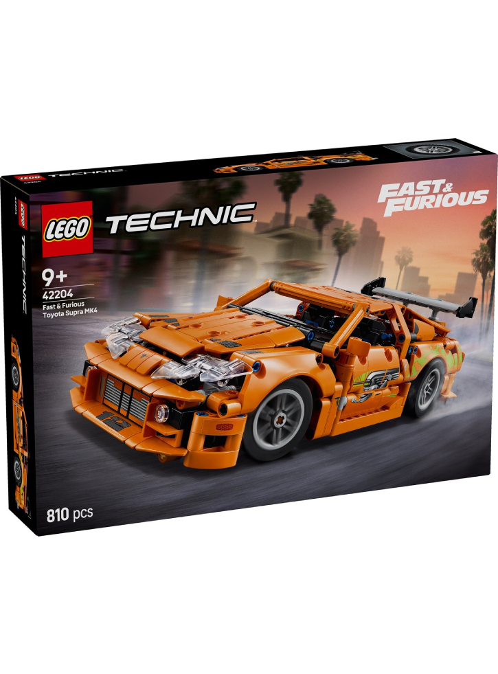 Lego Technic Fast And Furious Toyota Supra Mk4 (42204)