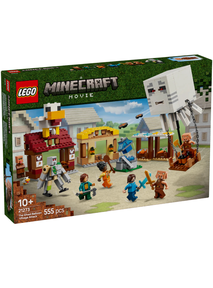 Lego Minecraft The Ghast Balloon Village Attack (21273)