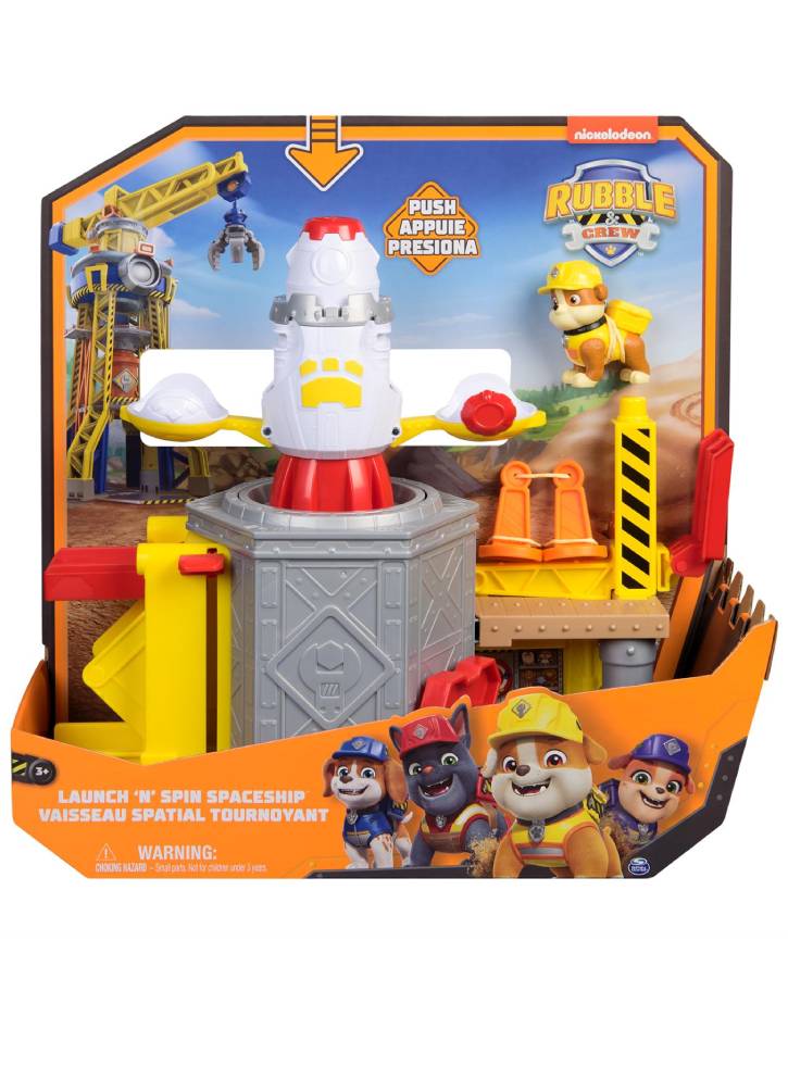 Rubble & Crew Launch N Spin Spaceship (6071624)