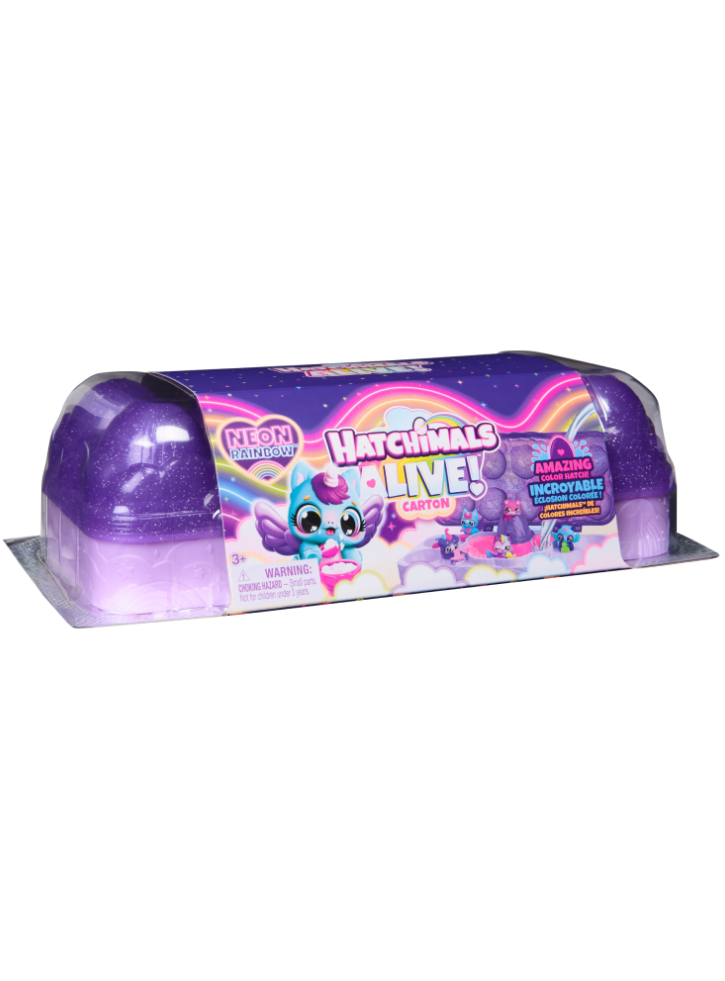 Hatchimals Alive Neon Rainbow Carton (6072615)