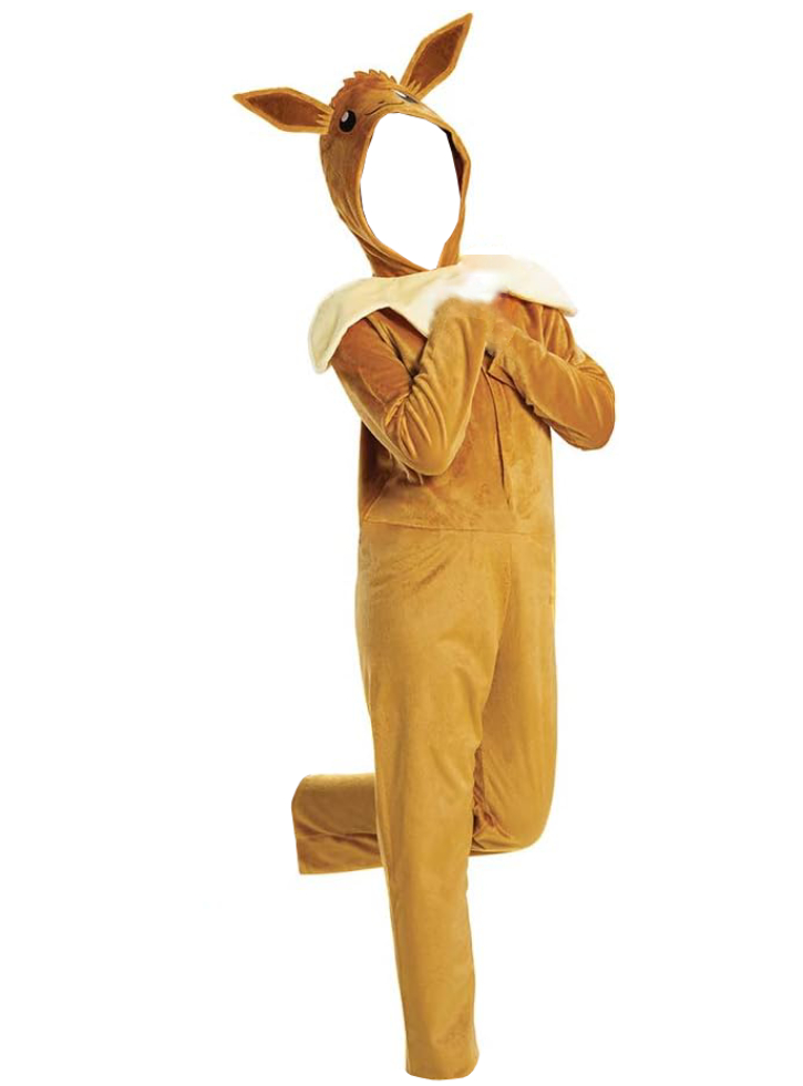 Disguise Pokemon Hooded Jumpsuit Classic Eevee (116 Cm)