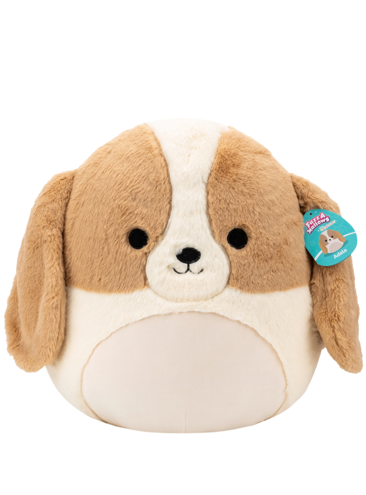 Squishmallows 40cm Plush Fuzz A Mallows Adela Basset Dog (238961)