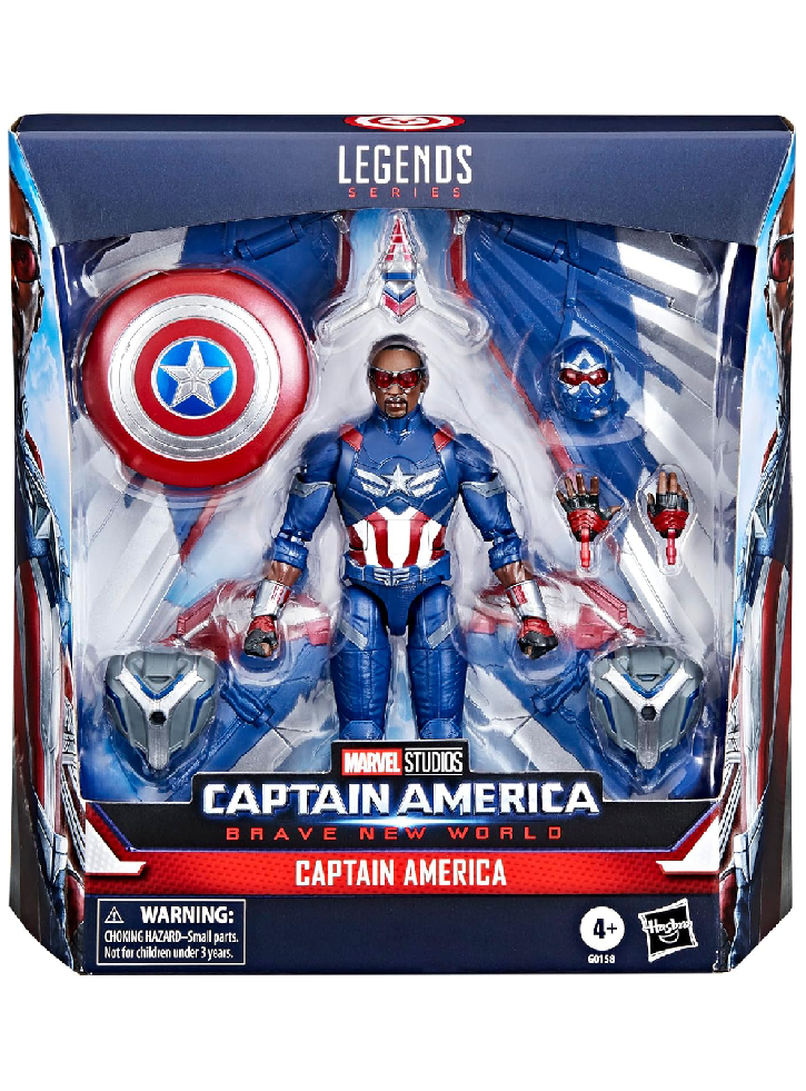 Captain America Brave New World Captain America Bnw Deluxe 15cm (g0158)