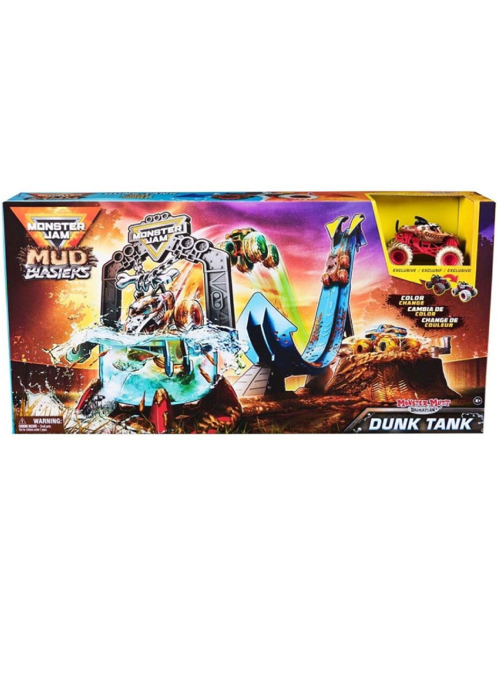 Monster Jam 1:64 Mud Blasters Dunk Tank Playset (6072014)