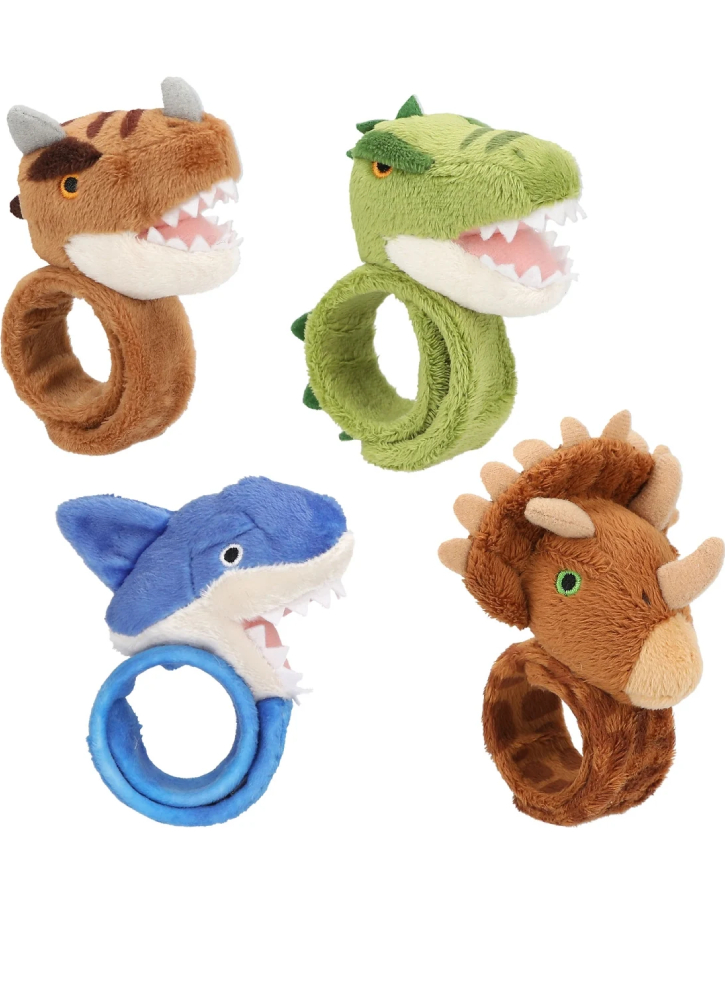 Dino World Slap Bracelet Plush Random (0413219)