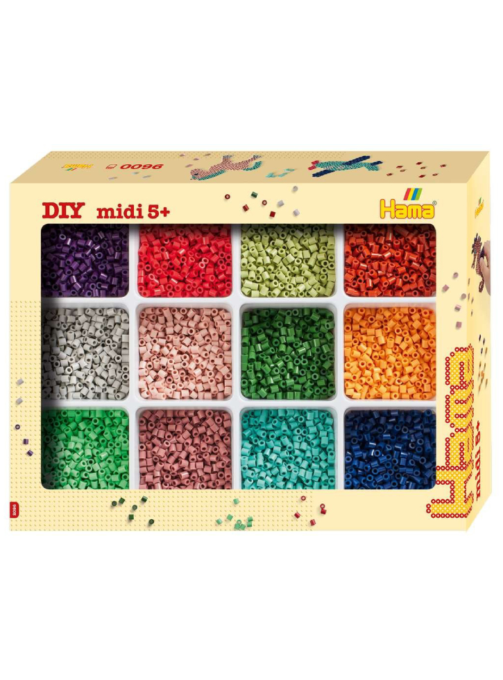 Hama Midi Beads And Storage, New 2025 (382096)