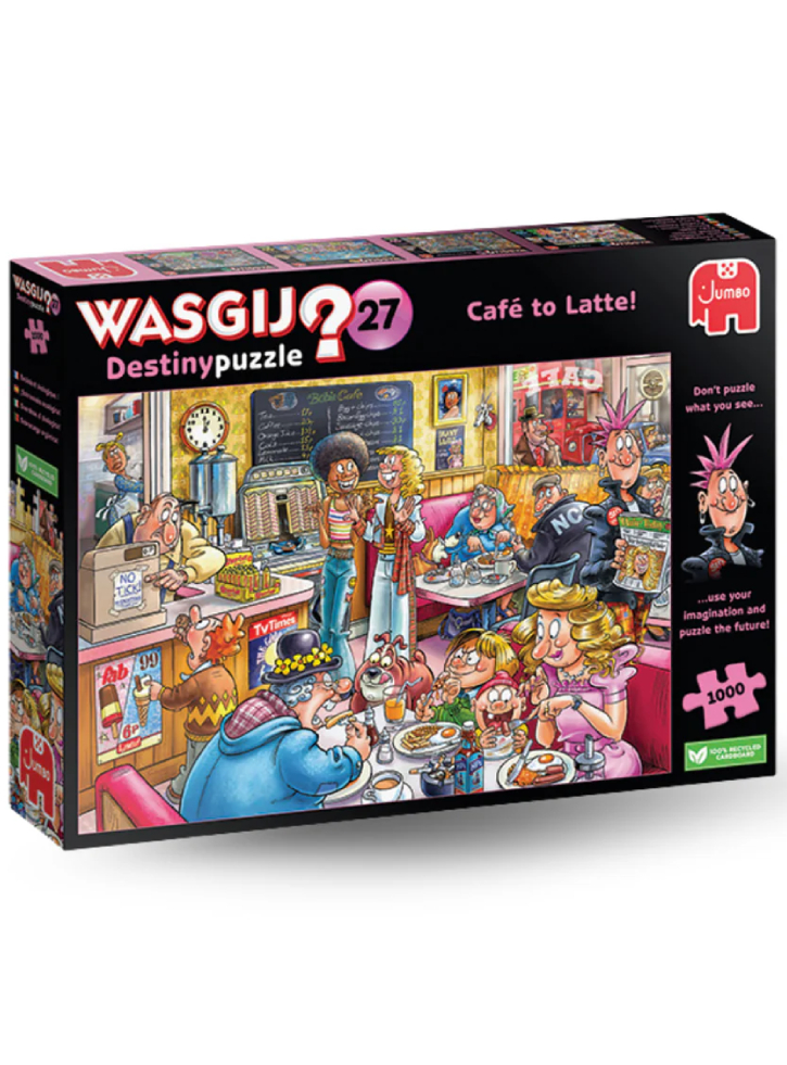 Wasgij Destiny 27: Cafe To Latte! (1000 Pieces) (1110100596)