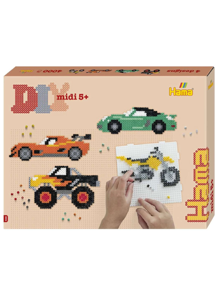 Hama Midi Gift Box Cars (383162)