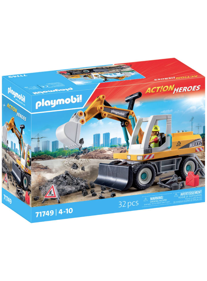 Playmobil Large Excavator (71749)