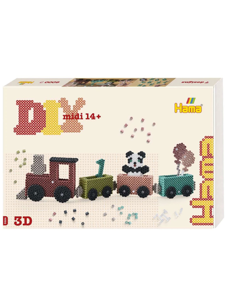 Hama Art Midi 3d Birthday Train (383624)