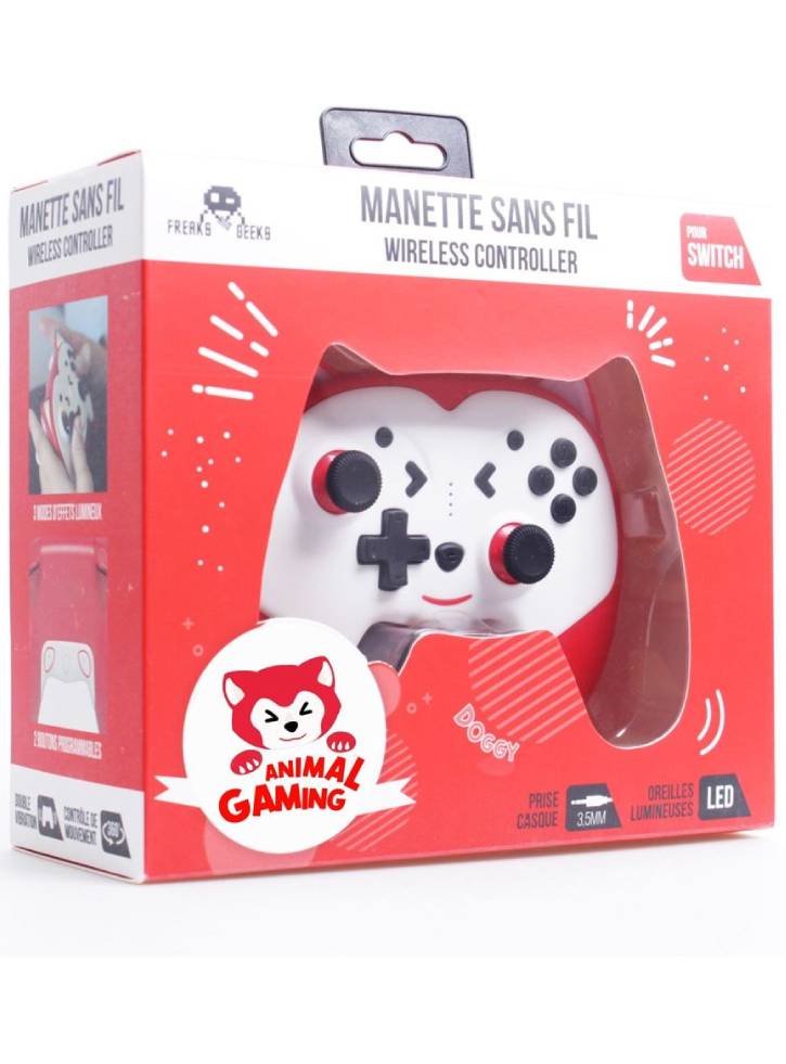 Doggy Wireless Controller For Children With Paddles Red